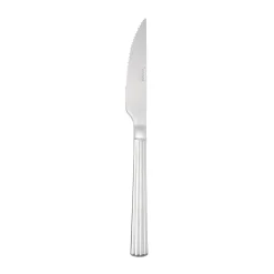 Aida Cuchillo de carne Groovy, Acero inoxidable Plateado New