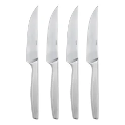 Gense Cuchillo de carne Norm 4 unidades, Acero inoxidable mate Plateado Online