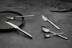 Gense Cuchillo de carne Norm 4 unidades, Acero inoxidable mate Plateado Online
