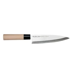 Satake Cuchillo de carne Houcho, 17 cm BeigePlateadoNegro