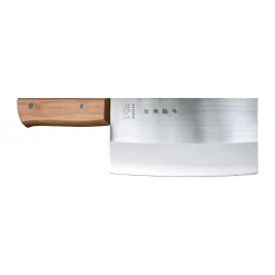Satake Cuchillo de chef chino Chopper 28,5 cm, Mango de madera Plateado Best