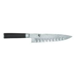 KAI Cuchillos Japoneses|Cuchillos De Chef<Cuchillo de chef con alveolos Shun Classic, 20 cm NegroPlateado