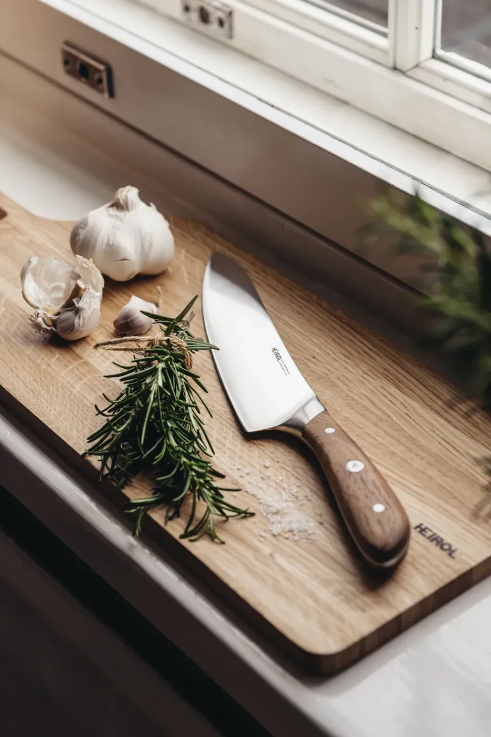 Heirol Cuchillos De Chef<Cuchillo de chef albera, 20 cm Marrón
