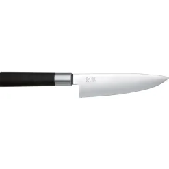 KAI Cuchillo de chef Wasabi Black, 15 cm PlateadoNegro Best