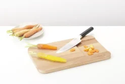 Brabantia Cuchillo de chef Profile 34 cm, negro-acero inoxidable NegroPlateado Clearance