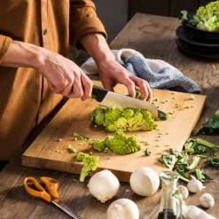 Fiskars Cuchillos De Chef<Cuchillo de chef santoku Hard Edge 16 cm, acero inoxidable Negro