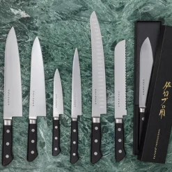 Satake Cuchillo de chef Professional, 21 cm Negro Hot