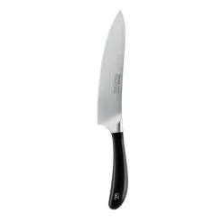 Robert Welch Cuchillo de chef Signature, 18 cm PlateadoNegro Hot