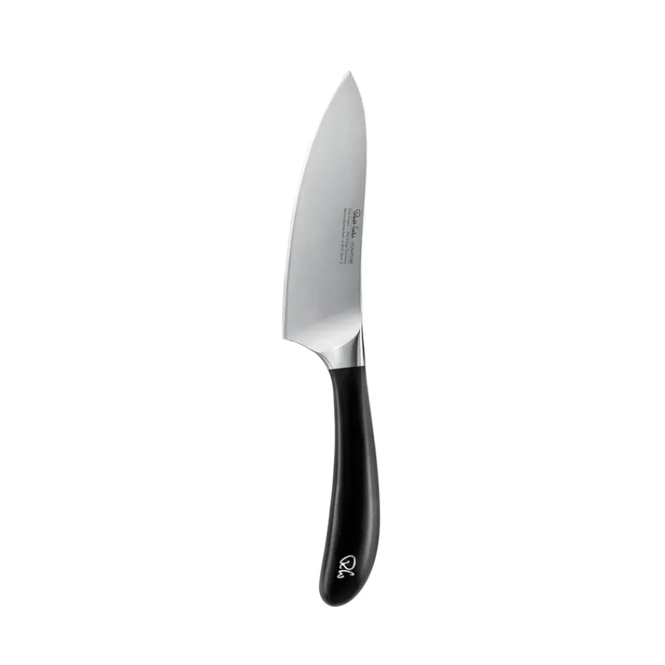 Robert Welch Cuchillo de chef Signature, 12 cm PlateadoNegro Best