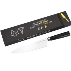 Vargen & Thor Cuchillo de chef Vargavinter 20 cm, Roy X Negro Clearance