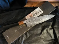 Satake Cuchillo de cocinero OMO, 21 cm Marrón Hot