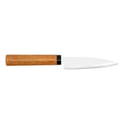 KAI Cuchillo de frutas con funda , 9 cm MarrónPlateado Discount