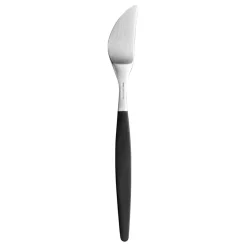 Gense Cuchillo de mesa Focus de Luxe, Acero inoxidable PlateadoNegro