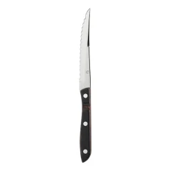 Gense Cuchillos Para Carne|Cubiertos De Mesa<Cuchillo de mesa Old Farmer, madera-acero inoxidable MarrónPlateado