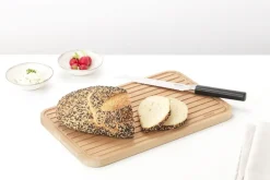Brabantia Cuchillo de pan Profile 35 cm, negro-acero inoxidable NegroPlateado Outlet