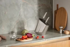 Georg Jensen Cuchillo de pan Sky, Acero inoxidable Plateado Outlet