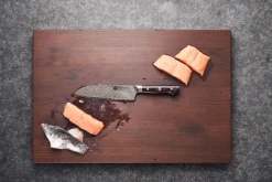 Zwilling Cuchillo de pelar Tanrei 10 cm, Acero damasco-negro Plateado Clearance