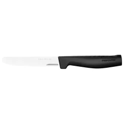 Fiskars Cuchillo de tomate Hard Edge 11 cm, acero inoxidable Negro Best