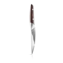 Eva Solo Cuchillo de verduras Nordic Kitchen 13 cm, Acero damasco PlateadoMarrón Best