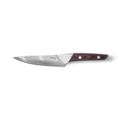 Eva Solo Cuchillo de verduras Nordic Kitchen 13 cm, Acero damasco PlateadoMarrón Best