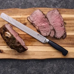 Zwilling Cuchillo fileteador/trinchero Four star 26 cm, Negro-acero inoxidable Plateado Best