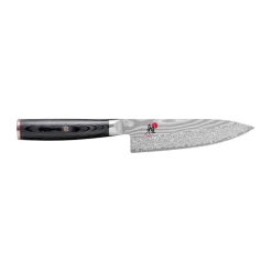 Miyabi Cuchillo Gyutoh 16 cm, Raw 5000FCD, Damasco-negro Plateado Outlet