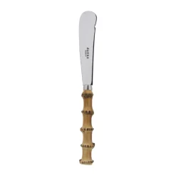 SABRE Paris Cuchillo para mantequilla Panda 16 cm, Bambú claro Marrón Discount