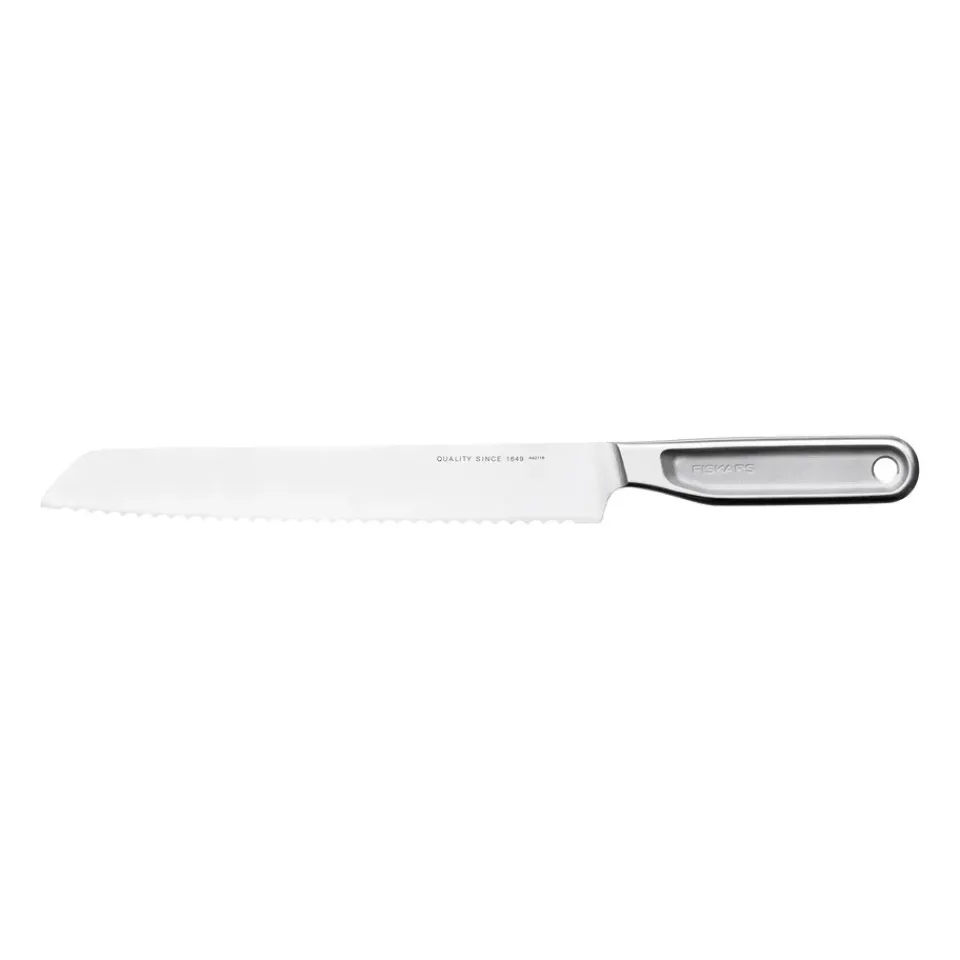 Fiskars Cuchillos De Pan<Cuchillo para pan All Steel, 22 cm Plateado