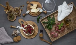 Sagaform Cuchillos Para Queso|Cubiertos De Servir<Cuchillo para queso Nature, Roble PlateadoMarrón