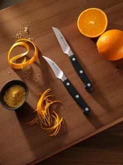 Zwilling Cuchillo para verduras Pro 9 cm, Negro-acero inoxidable Plateado Best