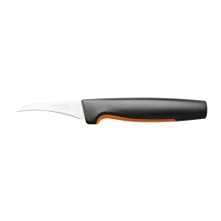 Fiskars Cuchillos Para Pelar<Cuchillo pelador curvado Functional Form, 7 cm Negro