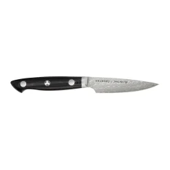 Zwilling Cuchillos Para Pelar<Cuchillo pelador Kramer euro stainless 9 cm, Acero damasco-negro Plateado