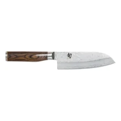 KAI Cuchillos Santoku|Cuchillos Japoneses<Cuchillo santoku Shun Premier, 14 cm MarrónPlateado