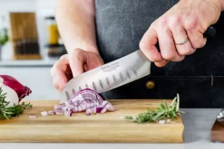 Robert Welch Cuchillos Santoku<Cuchillo santoku professional 17 cm, Acero inoxidable PlateadoNegro