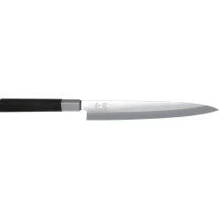 KAI Cuchillo sashimi y yanagiba Wasabi Black, 21 cm PlateadoNegro New