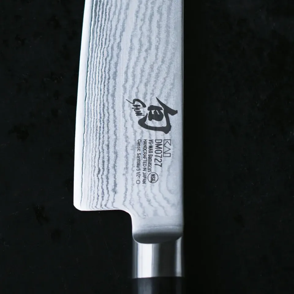 KAI Cuchillo universal Shun Classic, 15 cm PlateadoNegro Clearance