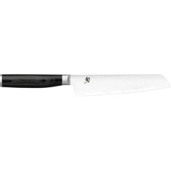 KAI Cuchillo uso universal Shun Premier Minamo , 15 cm PlateadoNegro