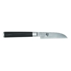 KAI Cuchillos Japoneses|Cuchillos Para Verdura Y Fruta<Cuchillo verduras Shun Classic, 9 cm NegroPlateado