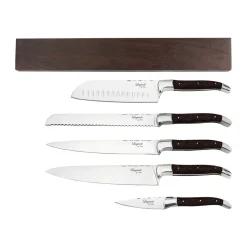 Hâws Juegos De Cuchillos De Cocina<Cuchillos con listón magnético Laguiole by , 6 piezas, Wengué MarrónPlateado