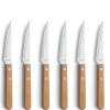Amefa Cuchillos de carne Pizza 6-pack, Roble New