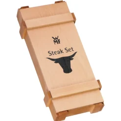 WMF Cuchillos de carne Ranch 6 piezas, acero inoxidable Plateado Outlet