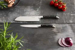 Hâws Juegos De Cuchillos De Cocina<Cuchillos de chef Laguiole By , 2 piezas, Madera negra NegroPlateado