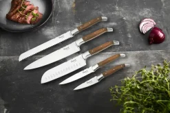 Hâws Cuchillos Laguiole By , 5 piezas, Oliva MarrónPlateado Online