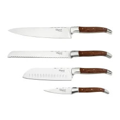 Hâws Cuchillos Laguiole By , 4 piezas, Palosanto MarrónPlateado Sale