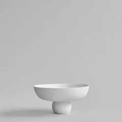 101 Copenhagen Cuencos Decorativos<Cuenco Baburu Ø30 cm, Bone White Blanco