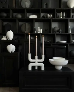 101 Copenhagen Cuencos Decorativos<Cuenco Baburu Ø30 cm, Bone White Blanco