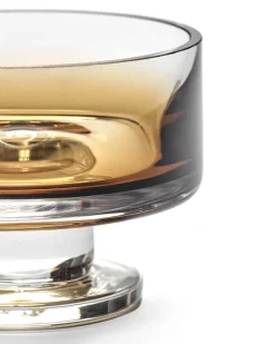 Serax Boles Para Postre<Cuenco bajo Zuma con base S Ø8,5 cm, Amber Marrón