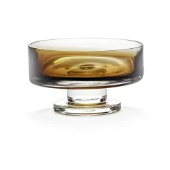 Serax Cuenco bajo Zuma con base M Ø13,6 cm, Amber Marrón