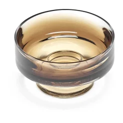Serax Cuenco bajo Zuma con base M Ø13,6 cm, Amber Marrón