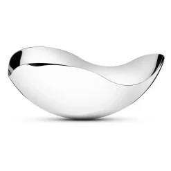 Georg Jensen Cuenco Bloom, grande, Ø 34 cm GrisPlateado Best